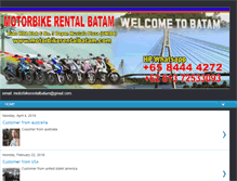 Tablet Screenshot of motorbikerentalbatam.com
